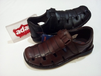 Adam's Shoes Παπουτσοπέδιλο Σχ. 587-18010 Δέρμα [587-18010(7012)-19]